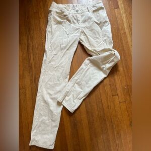 Cream Corduroy Pants by M.S.S.P. (Max Studio)